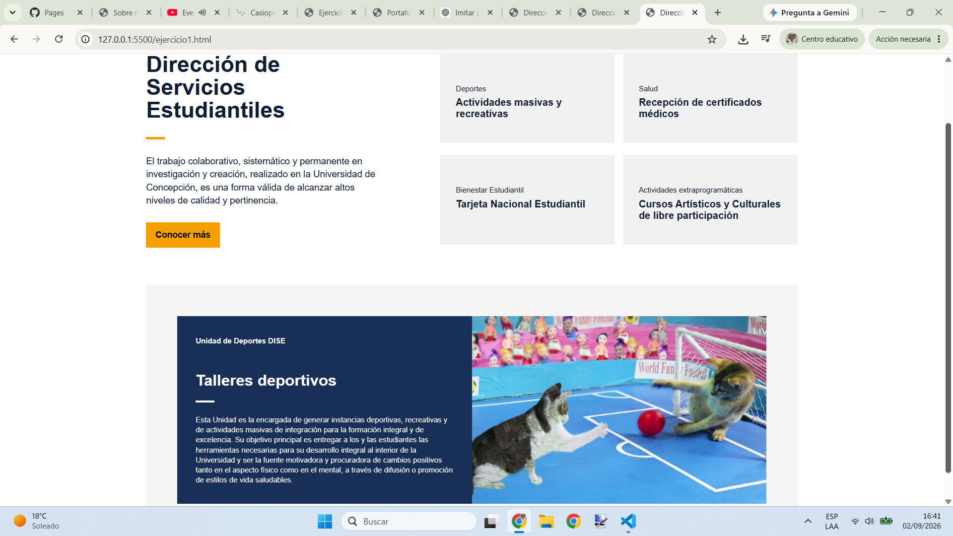 Ejercicio 1: Réplica de banner